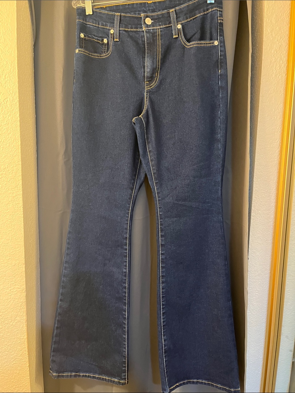 Levi's Dark Indigo Flare Jeans